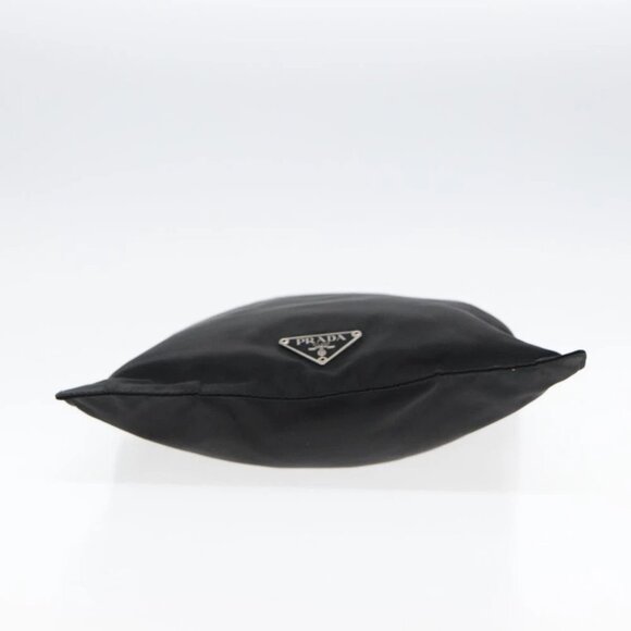 PRADA Shoulder Bag Nylon Black Silver - Picture 6 of 16